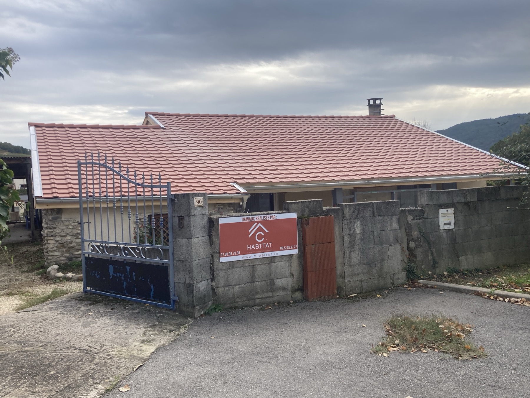 Réfection complète d’une couverture à Érôme dans la Drôme